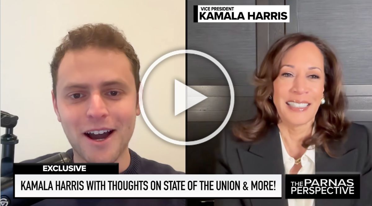 Last week, Kamala Harris spoke with Aaron Parnas