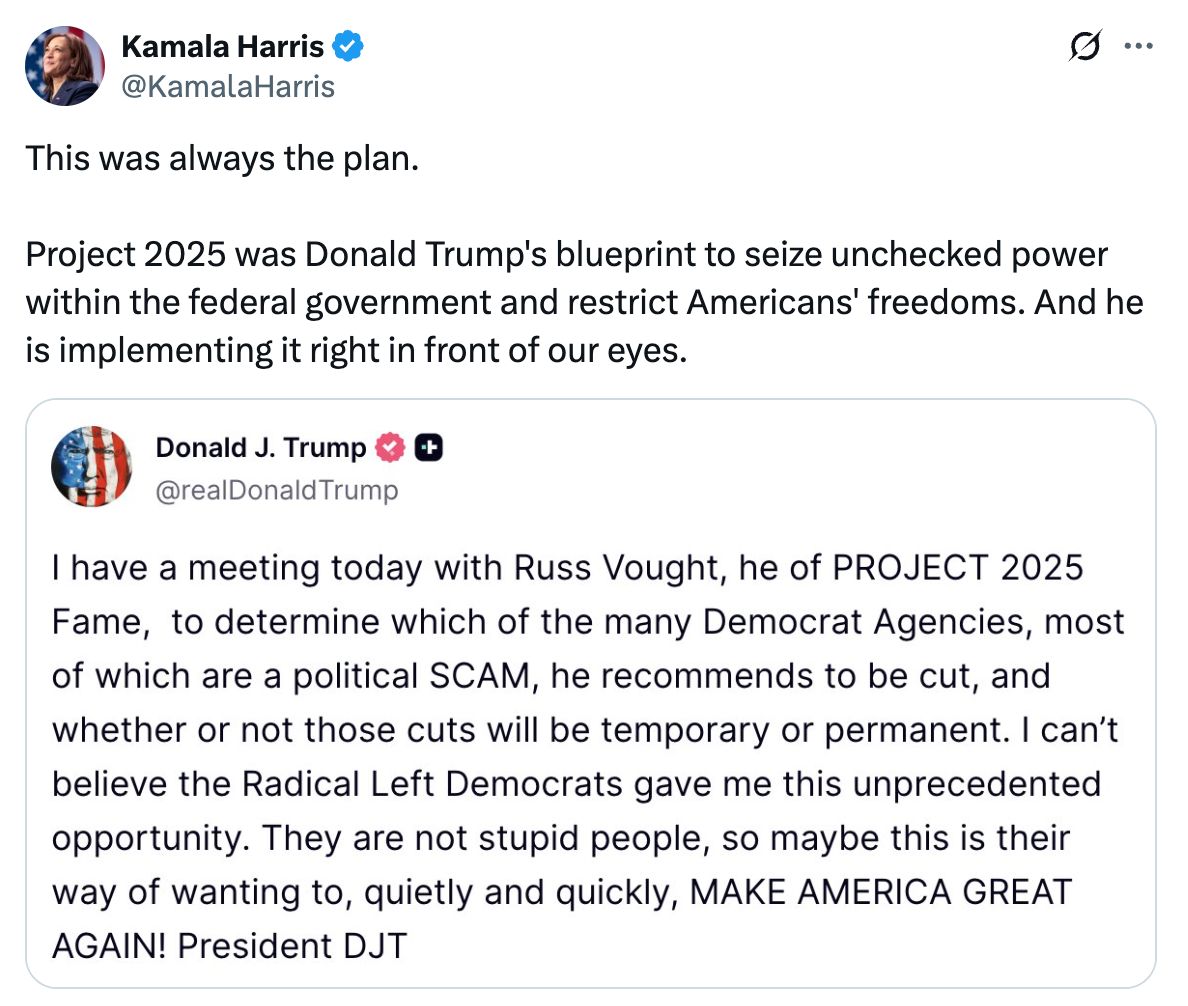 Kamala Harris on X