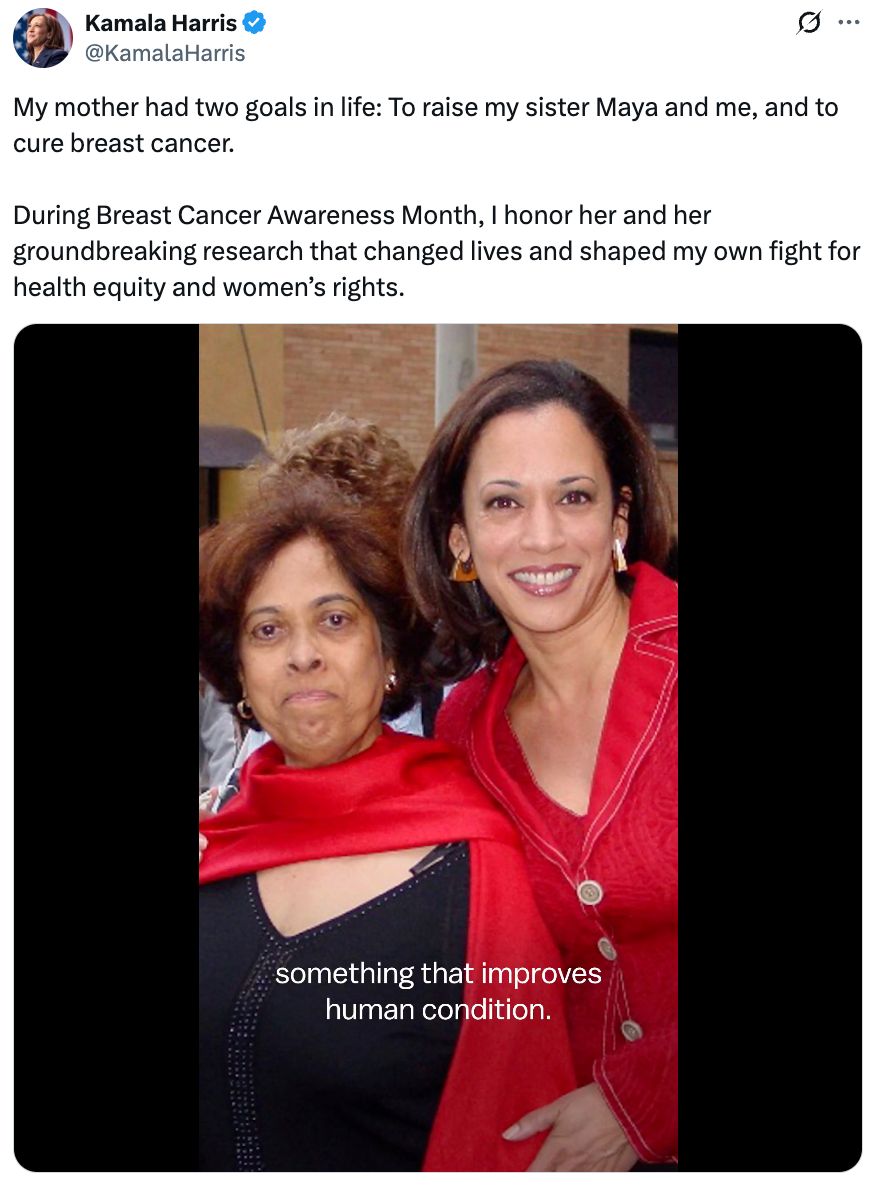 Kamala Harris on X